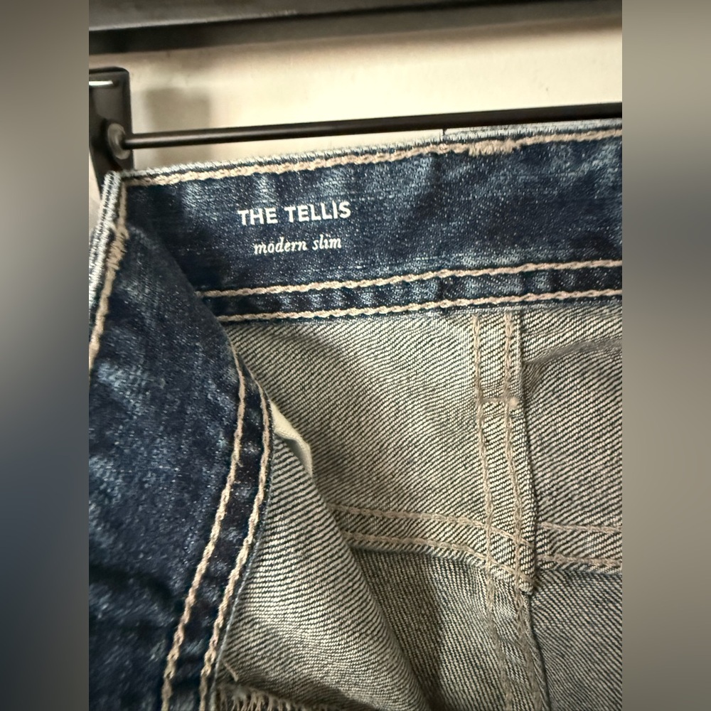 NWT Ag Adriano Goldschmied Tellis AG-ed Men’s Jeans Size 34 Regular - Picture 10 of 16